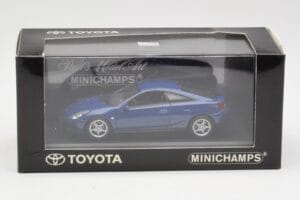 Toyota Celica T200 Tmavě Modrý Minichamps 1:43 TOYOTA006 Kov – obrázek 4 z 4