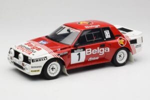 Toyota Celica Twin-Cam Turbo Team Belga #1 J. Kankkunen / F. Gallagher Haspengouw Rally 1995 Otto 1:18 OT1143 Pryskyřice