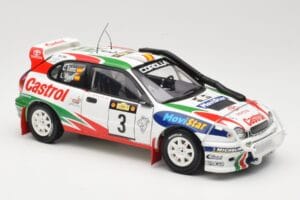 Toyota Corolla WRC #3 C. Sainz / L. Moya Safari Rally 1999 AUTOart 1:18 89982 Kov – obrázek 6 z 8