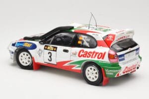 Toyota Corolla WRC #3 C. Sainz / L. Moya Safari Rally 1999 AUTOart 1:18 89982 Kov – obrázek 7 z 8