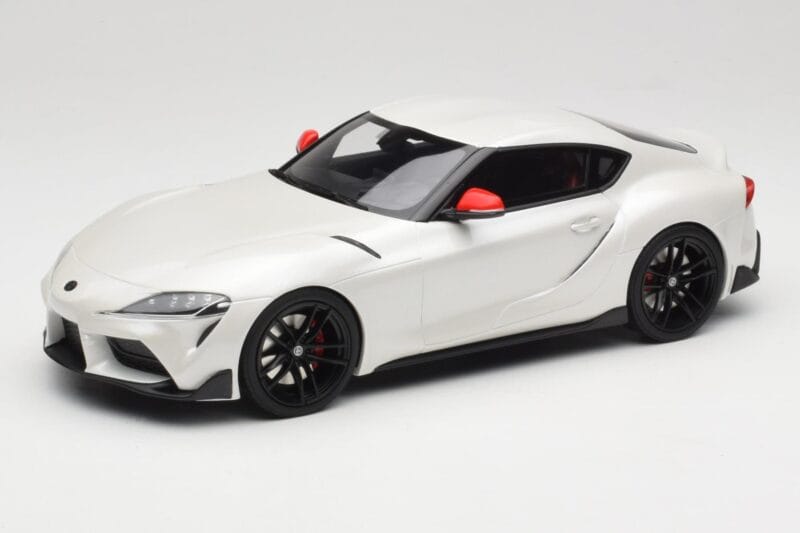 Toyota GR Supra A90 Fuji Speedway Edition White Pearl Metallic GT Spirit 1:18 GT341 Pryskyřice