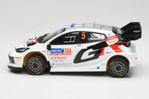 Toyota GR Yaris Rally1 #5 Toyota Gazoo Racing WRT S. Pajari / E. Malkonen Rally Finland 2024 IXO 1:18 18RMC217 Kov – obrázek 3 z 6