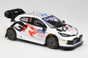 Toyota GR Yaris Rally1 #5 Toyota Gazoo Racing WRT S. Pajari / E. Malkonen Rally Finland 2024 IXO 1:18 18RMC217 Kov – obrázek 4 z 6