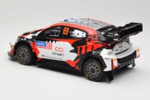 Toyota GR Yaris Rally1 #69 Toyota Gazoo Racing WRT K. Rovanpera / J. Halttunen Rally Finland 2024 IXO 1:18 18RMC218 Kov – obrázek 5 z 6