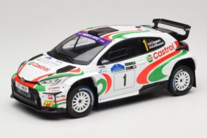 Toyota GR Yaris Rally2 #1 C. Ingram / R. Whittock Voyonic Grampian Forest Rally 2024 IXO 1:18 18RMC213 Kov