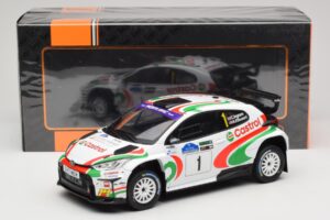 Toyota GR Yaris Rally2 #1 C. Ingram / R. Whittock Voyonic Grampian Forest Rally 2024 IXO 1:18 18RMC213 Kov – obrázek 6 z 6