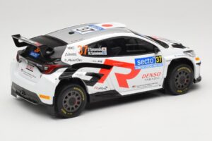 Toyota GR Yaris Rally2 #37 Y. Yamamoto Rally Finland 2024 IXO 1:18 18RMC212A Kov – obrázek 2 z 6