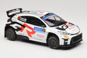 Toyota GR Yaris Rally2 #37 Y. Yamamoto Rally Finland 2024 IXO 1:18 18RMC212A Kov – obrázek 4 z 6