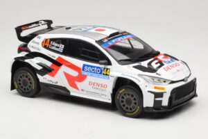 Toyota GR Yaris Rally2 #44 H. Kogure Rally Finland 2024 IXO 1:18 18RMC212B Kov – obrázek 4 z 6