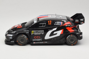 Toyota GR Yaris WRC #17 S. Ogier / V. Landais Rally Monte Carlo Winner 2025 IXO 1:18 18RMC229A Kov – obrázek 3 z 6