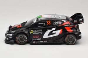 Toyota GR Yaris WRC #33 E. Evans / S. Martin Rally Monte Carlo 2025 IXO 1:18 18RMC229B Kov – obrázek 3 z 6
