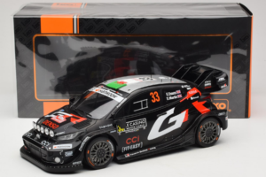 Toyota GR Yaris WRC #33 E. Evans / S. Martin Rally Monte Carlo 2025 IXO 1:18 18RMC229B Kov – obrázek 6 z 6