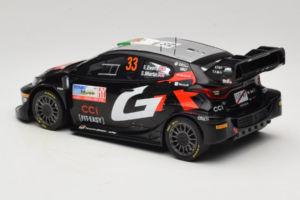 Toyota GR Yaris Rally1 #33 E. Evans / S. Martin Rally Japan Winner 2024 IXO 1:18 18RMC227 Kov – obrázek 5 z 6