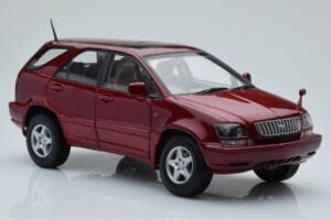 Toyota Harrier Červená Metalíza AUTOart 1:18 70035 Kov – obrázek 6 z 8