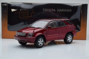 Toyota Harrier Červená Metalíza AUTOart 1:18 70035 Kov – obrázek 8 z 8