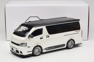 Toyota Hiace Super GL Pearl White Otto 1:18 OT1136 Pryskyřice – obrázek 6 z 6