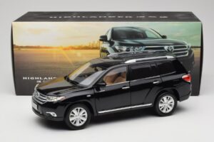 Toyota Highlander XU40 Černý Paudi Model 1:18 2043612-B1 Kov – obrázek 8 z 8