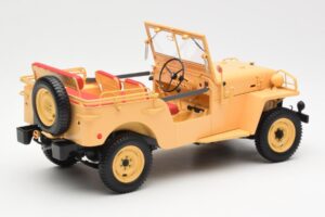 Toyota Land Cruiser BJ Béžový Kyosho 1:18 08959BE Kov – obrázek 3 z 8