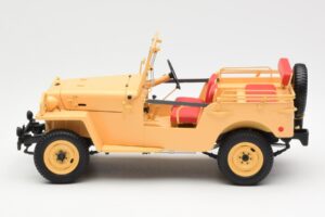Toyota Land Cruiser BJ Béžový Kyosho 1:18 08959BE Kov – obrázek 4 z 8