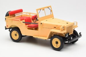 Toyota Land Cruiser BJ Béžový Kyosho 1:18 08959BE Kov – obrázek 6 z 8