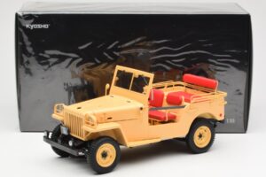 Toyota Land Cruiser BJ Béžový Kyosho 1:18 08959BE Kov – obrázek 8 z 8