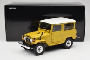 Toyota Land Cruiser FJ40 Hořčicový Žlutý Kyosho 1:18 08971Y Kov – obrázek 8 z 8