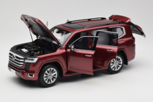 Toyota Land Cruiser LC300 ZX Červený LCD 1:18 LCD18013-ZX-RE Kov – obrázek 2 z 8
