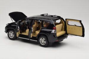 Toyota Land Cruiser Prado J150 Černý Paudi Model 1:18 623132-BK Kov – obrázek 5 z 8