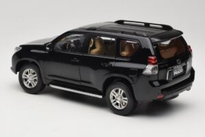 Toyota Land Cruiser Prado J150 Černý Paudi Model 1:18 623132-BK Kov – obrázek 7 z 8