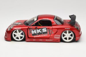 Toyota MR2 Spyder ZZW30 Tuned Červený Jada 1:18 63194 Kov – obrázek 4 z 8