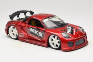Toyota MR2 Spyder ZZW30 Tuned Červený Jada 1:18 63194 Kov – obrázek 6 z 8