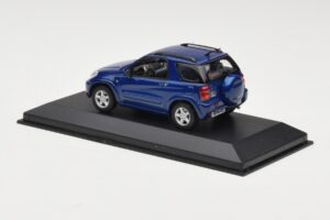 Toyota RAV4 Tmavě Modrý Šedý Interiér Minichamps 1:43 433166004 Kov – obrázek 3 z 4