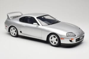 Toyota Supra A80 Stříbrný Kyosho 1:12 KSR12006S Pryskyřice – obrázek 4 z 6