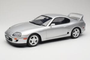 Toyota Supra A80 Stříbrný Kyosho 1:12 KSR12006S Pryskyřice