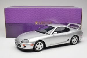 Toyota Supra A80 Stříbrný Kyosho 1:12 KSR12006S Pryskyřice – obrázek 6 z 6