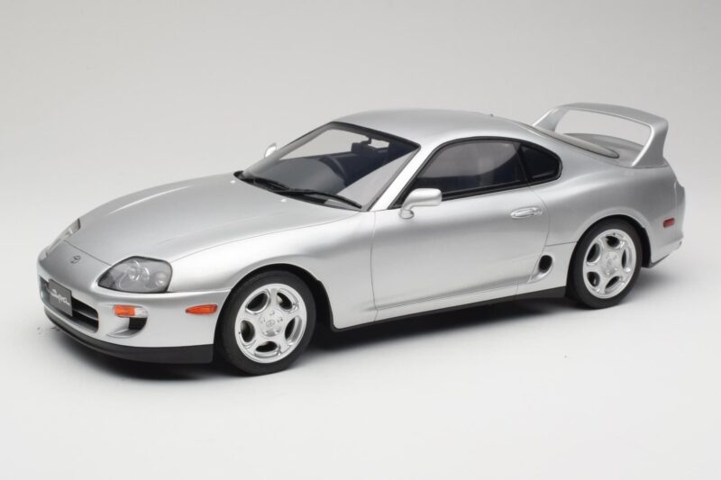 Toyota Supra A80 Stříbrný Kyosho 1:12 KSR12006S Pryskyřice