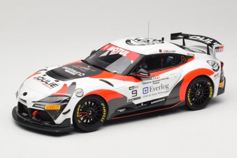 Toyota Supra A90 GT4 #9 E. Cheli / E. Joulie FFSA GT4 France 2020 Otto 1:18 OT1122 Pryskyřice