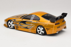 Toyota Supra A80 Zlatý Tunerz Edition Hot Wheels 1:18 B6091 Kov – obrázek 6 z 7