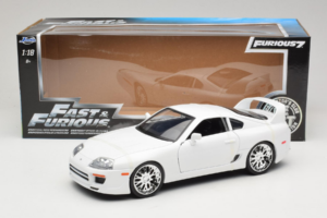 Toyota Supra Mk4 Bílý Fast & Furious Jada 1:18 97509 Kov – obrázek 6 z 6