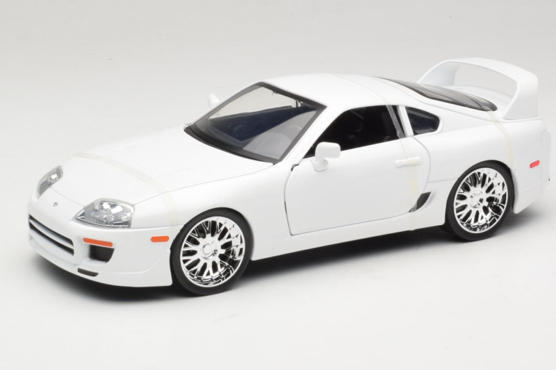 Toyota Supra Mk4 Bílý Fast & Furious Jada 1:18 97509 Kov