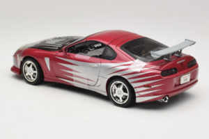 Toyota Supra A80 Fast & Furious Fialový Stříbrný ERTL 1:18 33708 Kov – obrázek 5 z 6