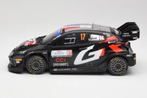 Toyota Yaris Rally1 WRC #17 S. Ogier / V. Landais Rally Croatia 2024 IXO 1:18 18RMC202 Kov – obrázek 3 z 6