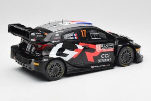 Toyota GR Yaris Rally1 #17 S. Ogier / V. Landais Rally Monte Carlo 2024 IXO 1:18 18RMC196 Kov – obrázek 2 z 6