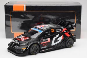 Toyota Yaris Rally1 WRC #33 E. Evans / S. Martin Rally Monte Carlo Night Version 2024 IXO 1:18 18RMC197 Kov – obrázek 6 z 6