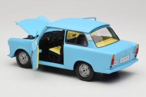 Trabant 601 Modrý Sun Star 1:18 4290 Kov – obrázek 5 z 8