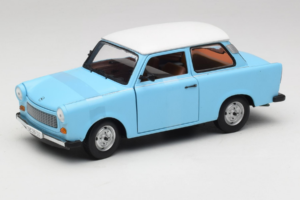 Trabant 601 Deluxe Modrý Bílý Sun Star 1:18 4286 Kov