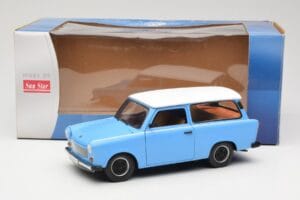 Trabant 601 Kombi Modrý Sun Star 1:18 4272 Kov – obrázek 8 z 8