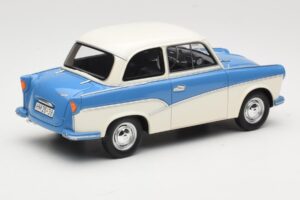 Trabant P50 Světle Modrý Krémový BoS Models 1:18 BOS035 Pryskyřice – obrázek 2 z 6