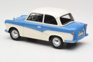 Trabant P50 Světle Modrý Krémový BoS Models 1:18 BOS035 Pryskyřice – obrázek 5 z 6