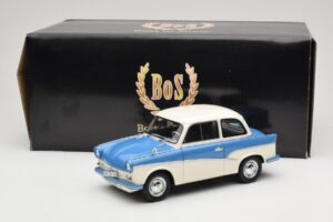 Trabant P50 Světle Modrý Krémový BoS Models 1:18 BOS035 Pryskyřice – obrázek 6 z 6